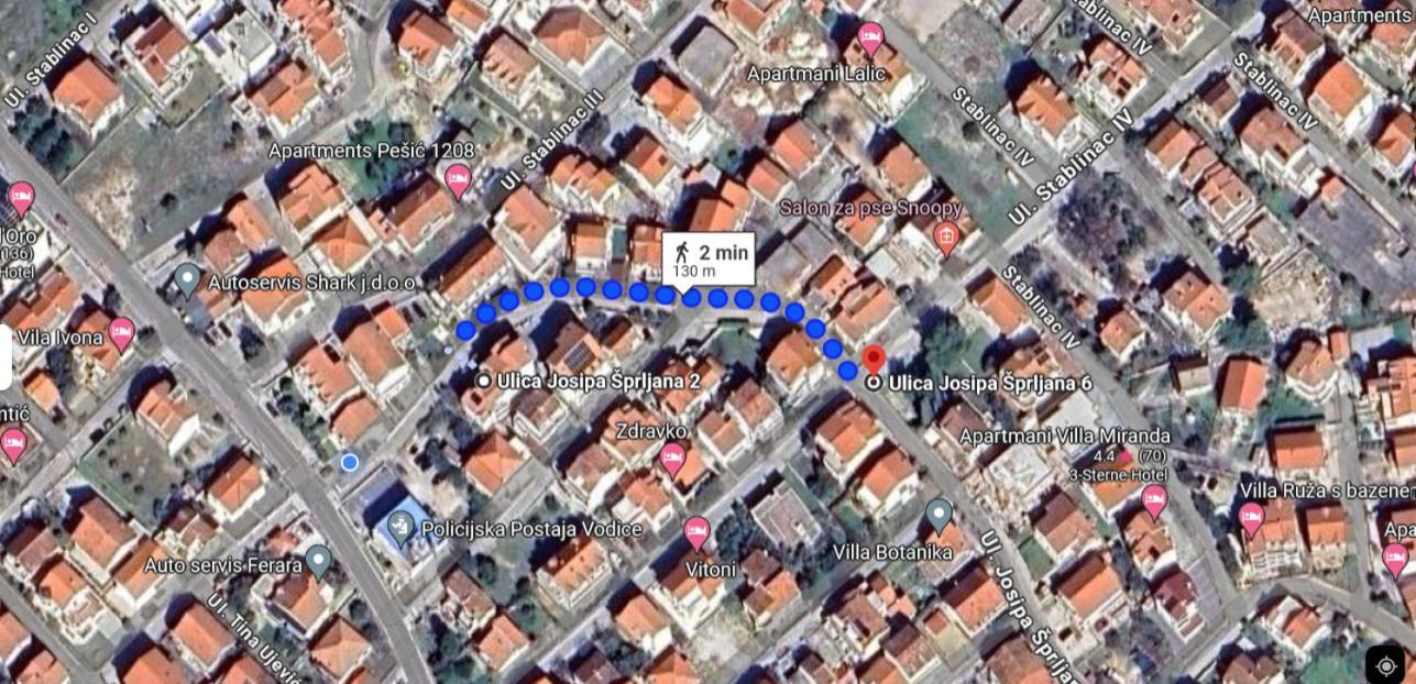 Apartments Bojanic Vodice Esterno foto